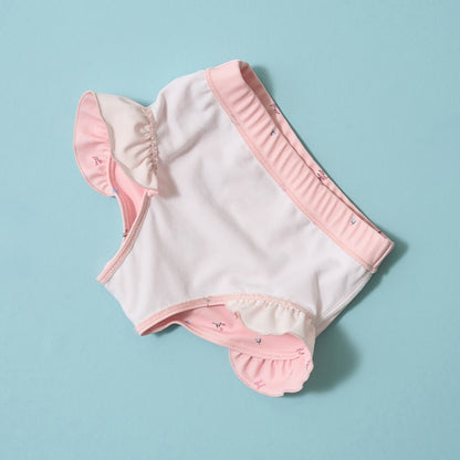 Japanese children's clothing Ly# mine UV protection swimsuit two-piece set 100-130cm girls summer swimsuit special edition [Japan pre-sale: mid-April 2025] 