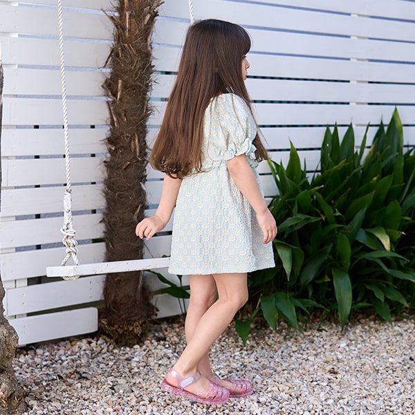 Japanese children's clothing Ly# mine UV protection swimsuit two-piece set 100-130cm girls summer swimsuit special edition [Japan pre-sale: mid-April 2025] 