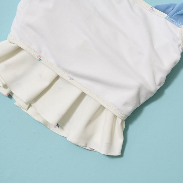 Japanese children's clothing Ly# mine UV protection swimsuit two-piece set 100-130cm girls summer swimsuit special edition [Japan pre-sale: mid-April 2025] 