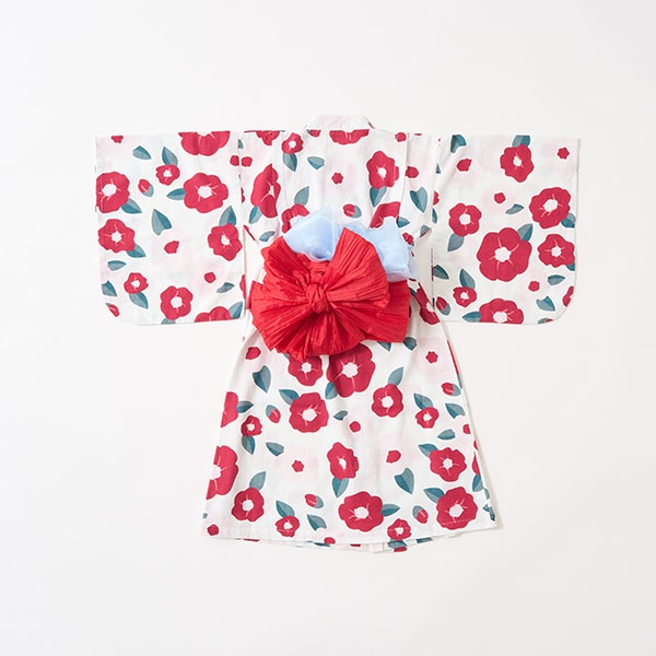 Japanese Children's Clothing Ly# mine Yukata Japanese Kimono 100-130cm Girls Summer Dresses Japanese Summer Festival Special [Japan Pre-sale: Mid-April 2025] 