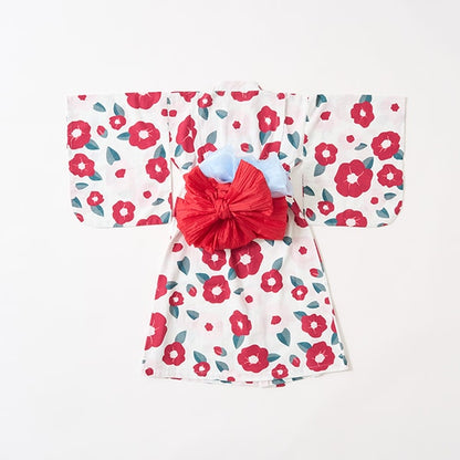 Japanese Children's Clothing Ly# mine Yukata Japanese Kimono 100-130cm Girls Summer Dresses Japanese Summer Festival Special [Japan Pre-sale: Mid-April 2025] 