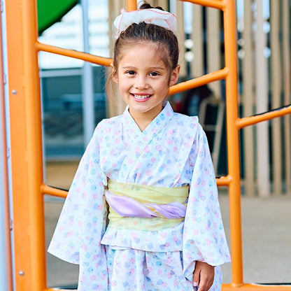 日本童裝 Ly# mine 2Way 浴衣 日本和服 100-130cm 女童款 夏季 TOPS DRESSES 日本夏祭慶典特輯 【日本預售：2025年4月中旬】