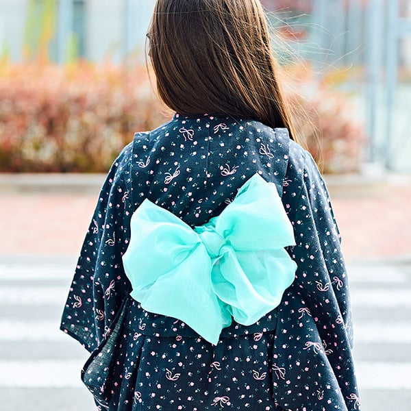 日本童裝 Ly# mine 2Way 浴衣 日本和服 100-130cm 女童款 夏季 TOPS DRESSES 日本夏祭慶典特輯 【日本預售：2025年4月中旬】