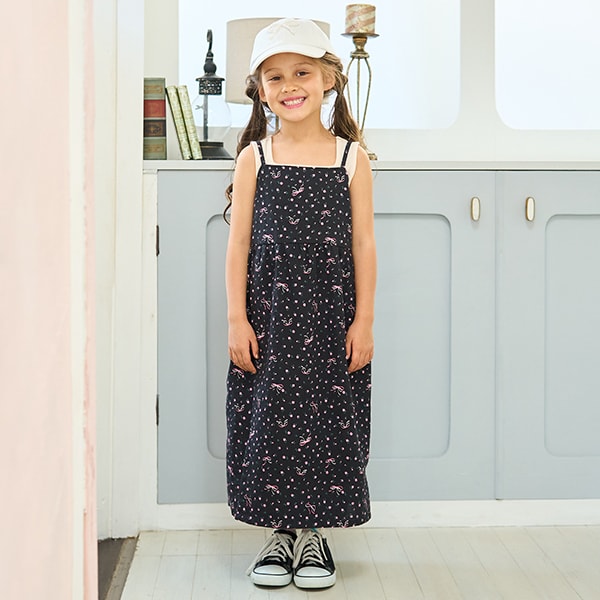 日本童裝 Ly# mine 2Way 浴衣 日本和服 100-130cm 女童款 夏季 TOPS DRESSES 日本夏祭慶典特輯 【日本預售：2025年4月中旬】