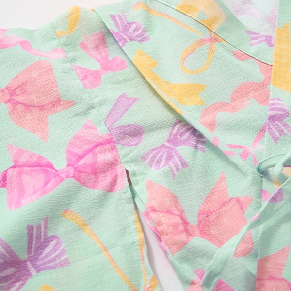 日本童裝 Ly# mine 2Way 浴衣 日本和服 100-130cm 女童款 夏季 TOPS DRESSES 日本夏祭慶典特輯 【日本預售：2025年4月中旬】