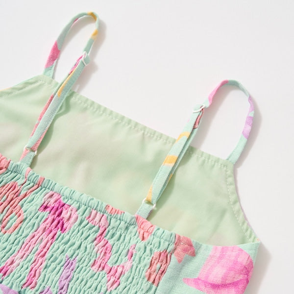 日本童裝 Ly# mine 2Way 浴衣 日本和服 100-130cm 女童款 夏季 TOPS DRESSES 日本夏祭慶典特輯 【日本預售：2025年4月中旬】