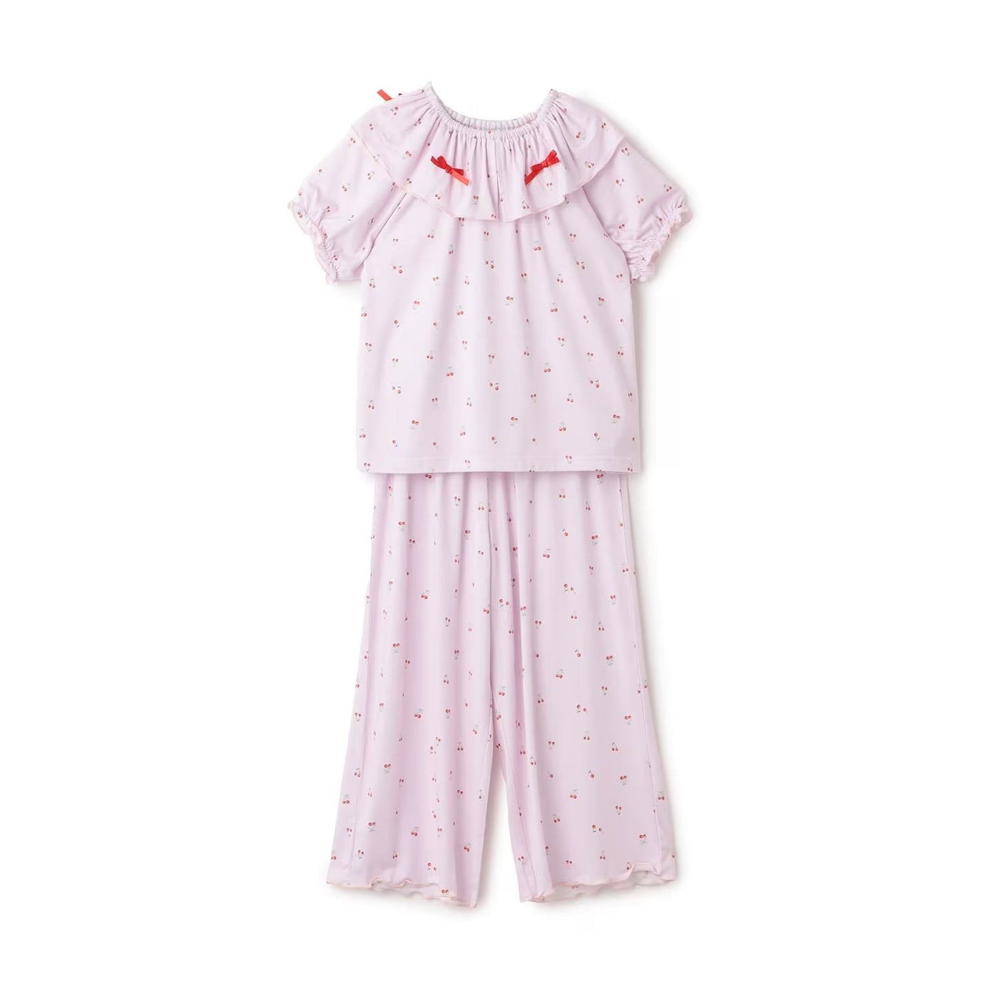 Japanese children's clothing Ly# mine tank top and shorts set 100-150cm girls summer TOPS PANTS 