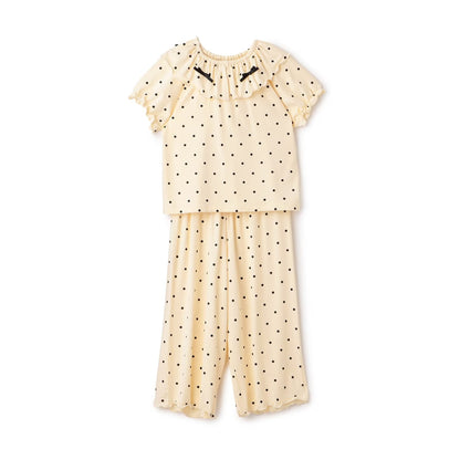 Japanese children's clothing Ly# mine tank top and shorts set 100-150cm girls summer TOPS PANTS 