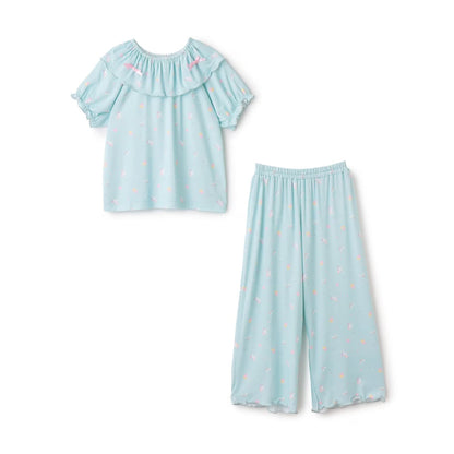 Japanese children's clothing Ly# mine tank top and shorts set 100-150cm girls summer TOPS PANTS 