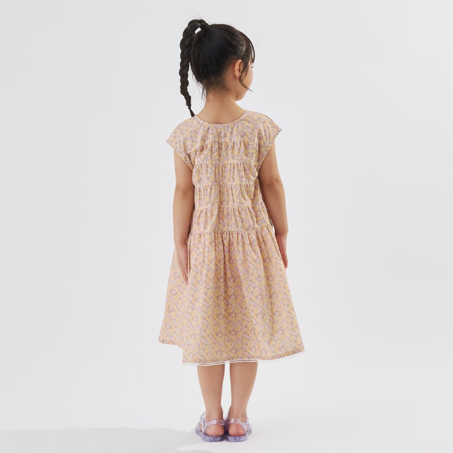 Japanese children's clothing Ly# mine tank top and shorts set 100-150cm girls summer TOPS PANTS 