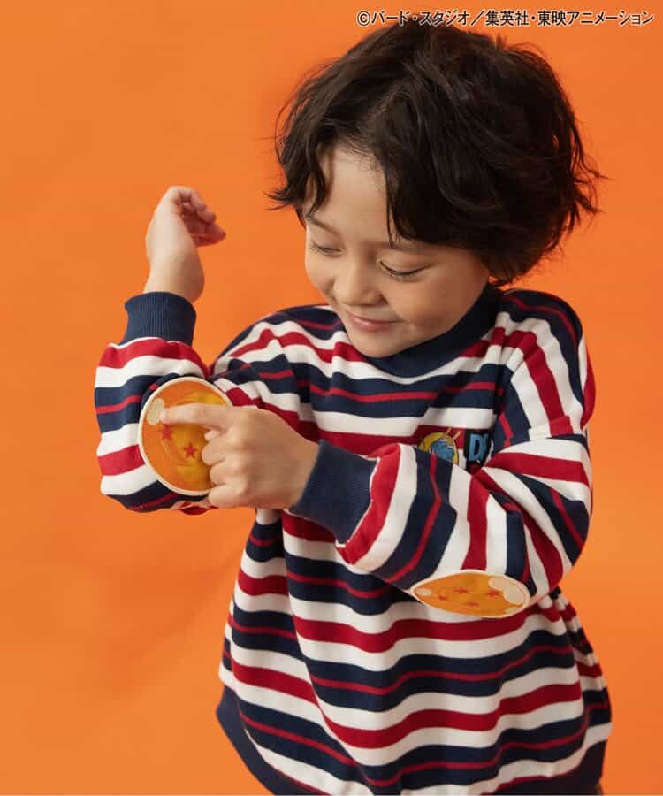 日本童裝 BREEZE x 龍珠 貼布印花上衣 90-150cm 男童款 春季 TOPS