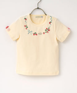 日本童裝 panpantutu 士多啤梨項鍊上衣 80-150cm 女童款 夏季 TOPS