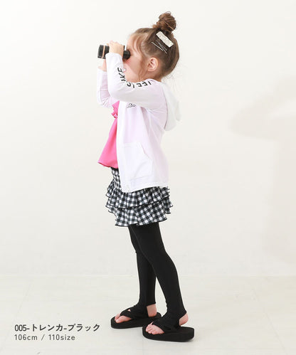 Japanese children's clothing dev!rock waterproof series stand collar thin jacket 100-160cm boys/girls spring and summer outerwear