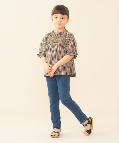 日本童裝 BEAMS mini 打纜上衣 90-140cm 女童款 夏季 TOPS