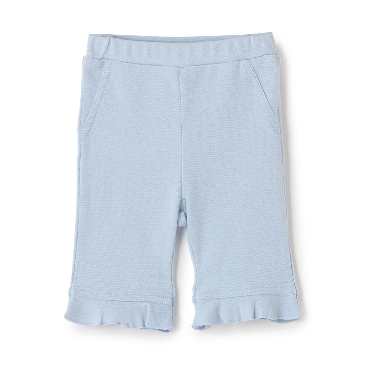 日本童裝 pe#main 防污系列 七分長荷葉邊褲 80-130cm 女童款 夏季 PANTS