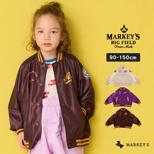 日本童裝 MARKEY’S 棒球外套 90-150cm 男童款/女童款 秋季 OUTERWEAR