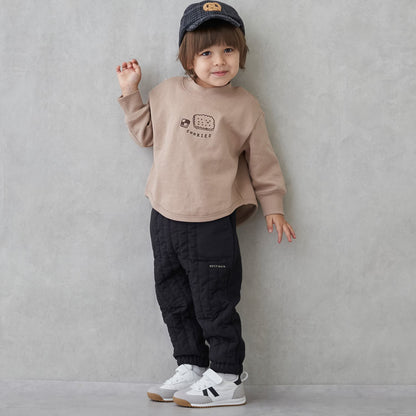 日本童裝 pe#main 絎縫保暖長褲 90-130cm 男童款 冬季 PANTS