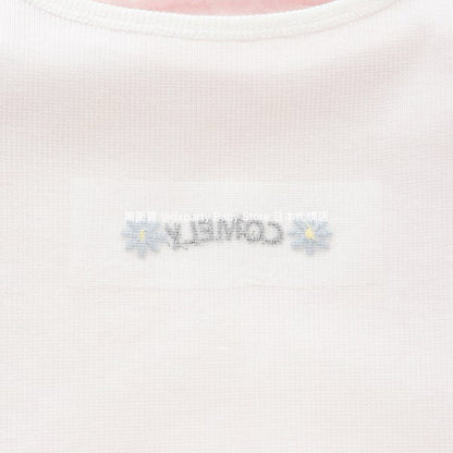 Lovetoxic Japanese children's clothing fake two-piece off-the-shoulder shirt 140-160cm girls summer TOPS 