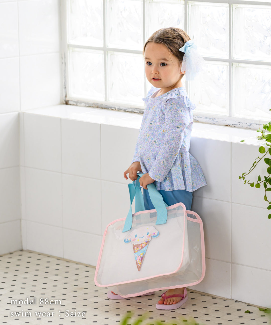 Panpantutu x Sanrio Beach Bag (Embroidered Name Available) Direct from Japan. Other Brands: Summer Swimwear Special. 