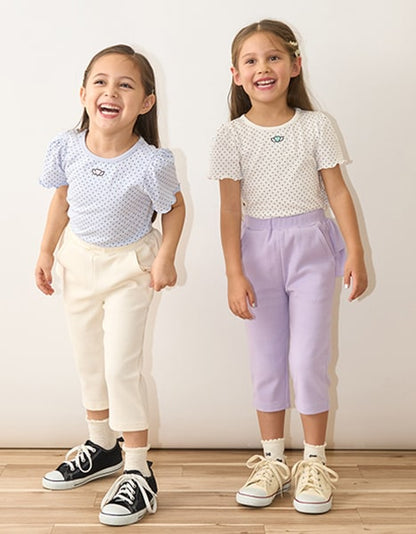 Japanese children's clothing Ly# mine skirt bottoming three-quarter pants 100-140cm girls spring and summer PANTS 