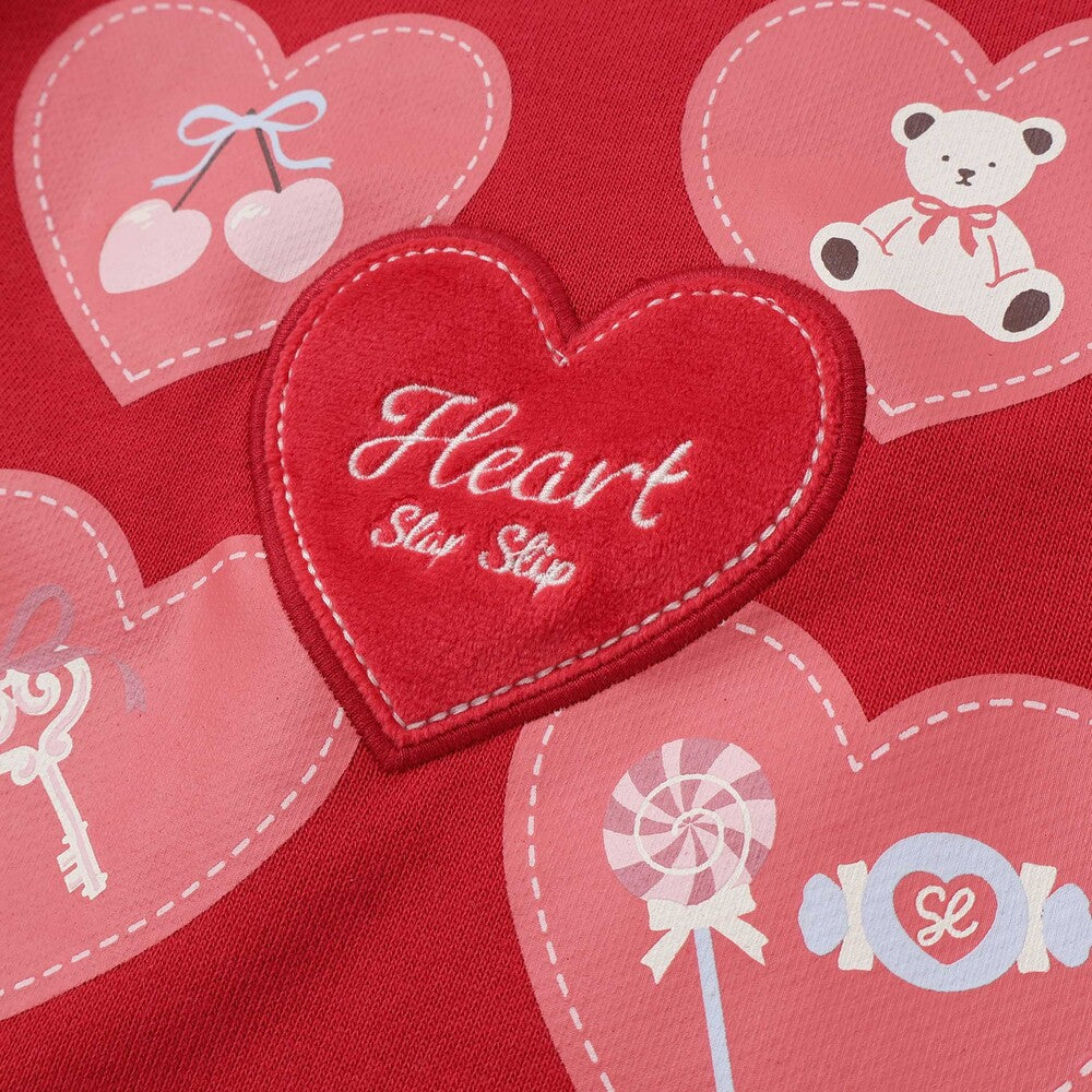 日本童裝  SLAP SLIP 印靴圖案上衣 80-130cm 女童款 冬季 TOPS