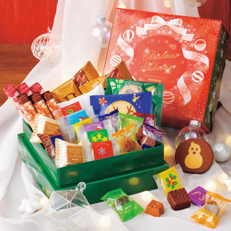 日本直送 ROYCE 聖誕朱古力精選禮盒 32個 聖誕快樂特輯 新年行運發財特輯 Christmas Happy New Year 馬年 限定手信
