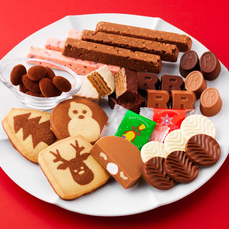 日本直送 ROYCE 聖誕朱古力精選禮盒 32個 聖誕快樂特輯 新年行運發財特輯 Christmas Happy New Year 馬年 限定手信