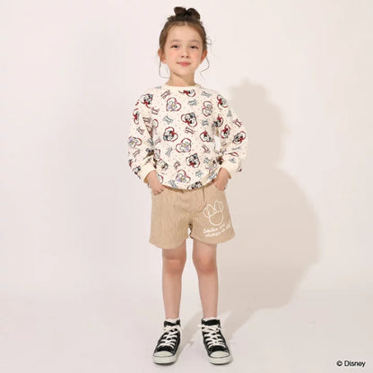 日本童裝 BDL x Disney 米妮燈芯絨短褲 90-140cm 女童款 秋季 PANTS