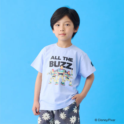 日本童裝 b・R# x Disney ToyStory 接觸冷感 防UV 印花上衣 100-140cm 男童款 夏季 TOPS
