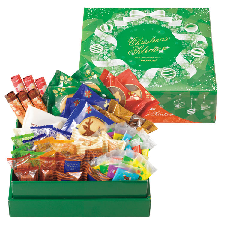 日本直送 ROYCE 聖誕朱古力精選禮盒 54個 聖誕快樂特輯 新年行運發財特輯 Christmas Happy New Year 馬年 限定手信