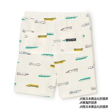Japanese children's clothing pe#main x Shinkansen full print shorts 80-130cm boys' summer PANTS Railway Series 