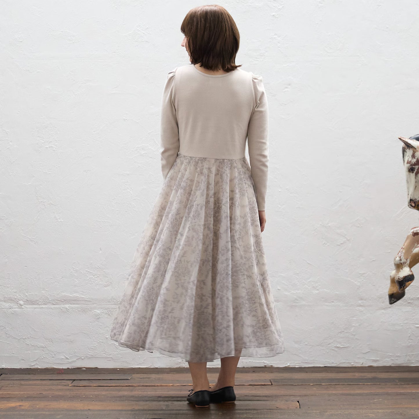 日本童裝 pe#main 薄紗連身裙 Free Size 親子裝 大人款 秋季 DRESSES