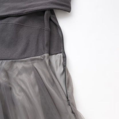 日本童裝 pe#main 薄紗連身裙 Free Size 親子裝 大人款 秋季 DRESSES