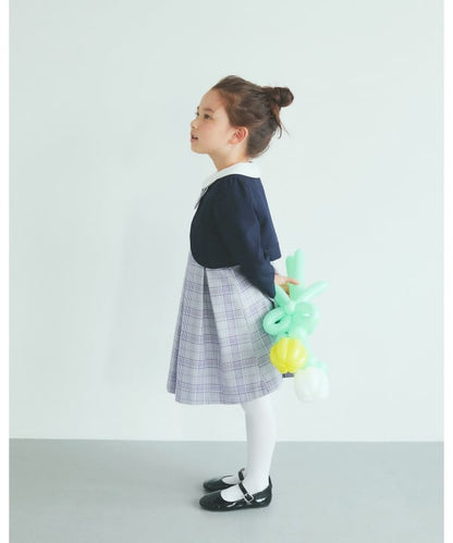 日本童裝 BEAMS mini 禮服兩件套裝 110-130cm 女童款 冬季 OUTERWEAR DRESSES 面試/宴會/表演