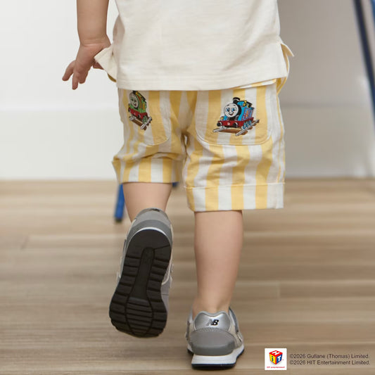 日本童裝 pe#main x Thomas 休閒短褲 80-130cm 男童款 夏季 PANTS
