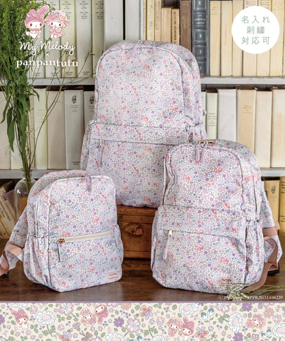 Panpantutu x Sanrio My Melody Backpack (Embroidered Name Available) (SL Bag Series) (Shipped Directly from Japan) 