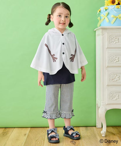 日本童裝 aF#a325 x Disney FROZEN 防UV 接觸冷感 披肩 100-140cm 男童款/女童款 夏季 OUTERWEAR