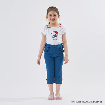 Japanese children's clothing Ly# mine tank top and shorts set 100-150cm girls summer TOPS PANTS 