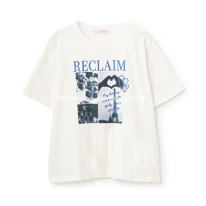 Lovetoxic Paris Print Top (140-160cm) for Girls (Summer) 