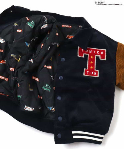 日本童裝 BREEZE x TOMICA 夾棉翻貨外套 80-130cm 男童款 冬季 (適合初秋、香港平均溫度、寒冷天氣）OUTERWEAR