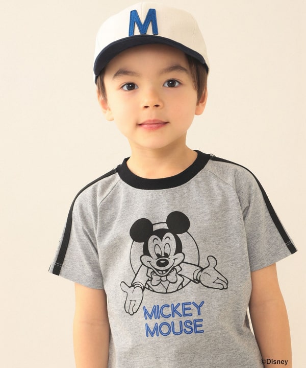 日本童裝 BEAMS mini x Disney MICKEY MOUSE上衣 90-140cm 女童款 夏季 TOPS