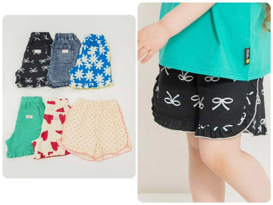 Japanese children's clothing BREEZE casual shorts 80-140cm girls summer PANTS 