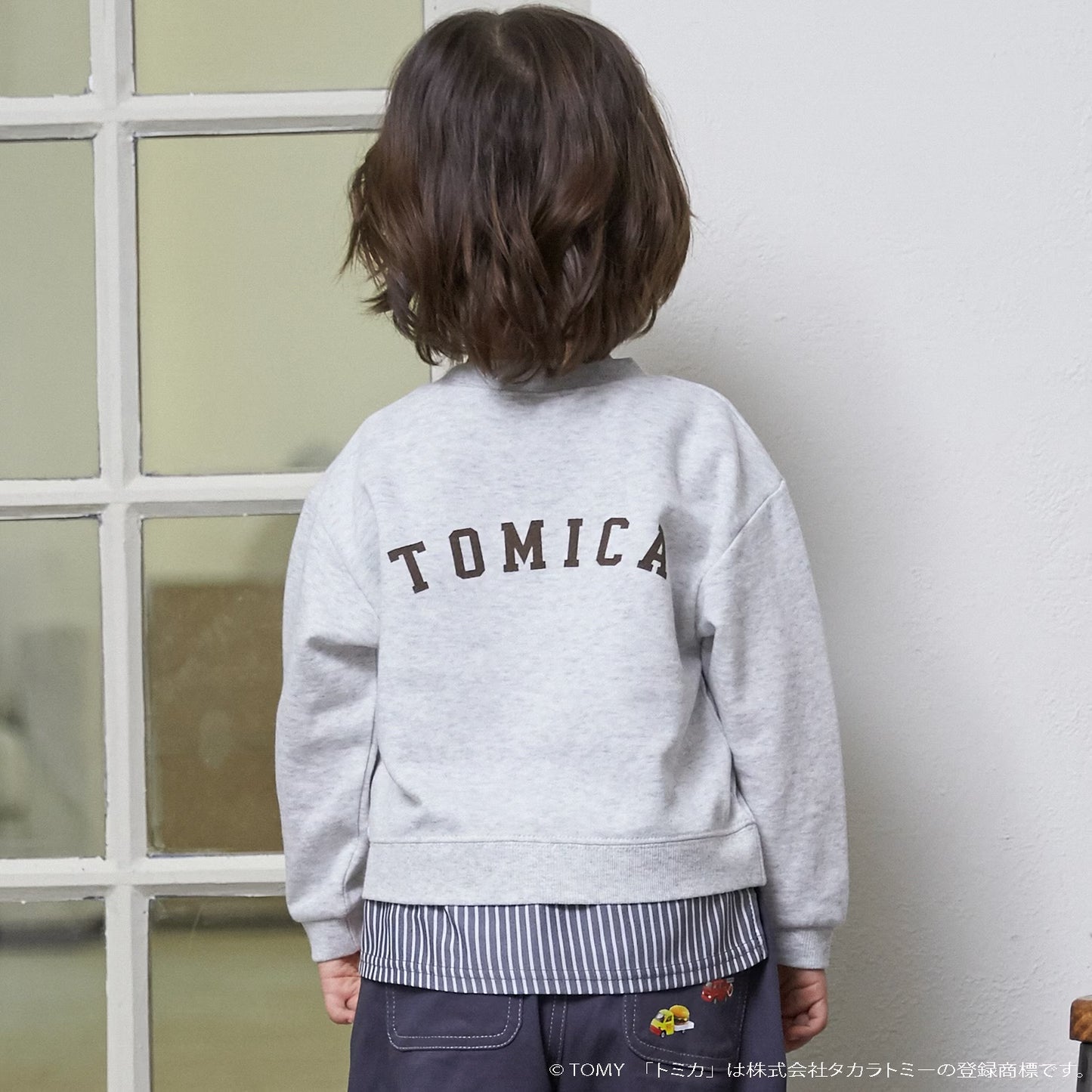 日本童裝 pe#main x Tomica 三件套裝 90-130cm 男童款 冬季 TOPS PANTS OUTERWEAR