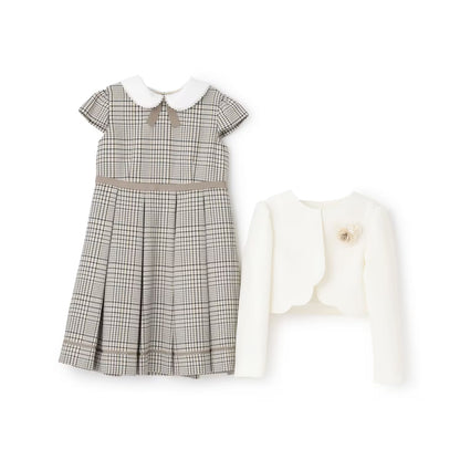 日本童裝 pe#main 禮服兩件套裝 110-130cm 女童款 冬季 OUTERWEAR DRESSES 面試/宴會/表演