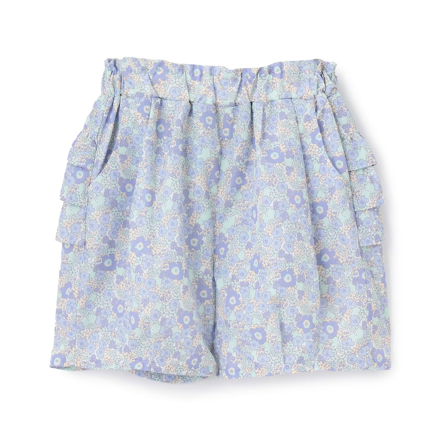 Japanese children's clothing Ly# mine tank top and shorts set 100-150cm girls summer TOPS PANTS 