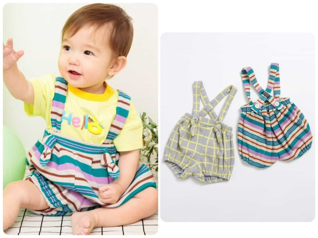 日本童裝 BREEZE 可愛吊帶褲 70-80cm 男童款 初生嬰兒 夏季 Jumpsuit