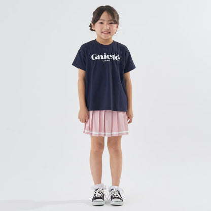 日本童裝 Ly# mine 隔熱布料 防UV 百摺短裙 100-140cm 女童款 夏季 SKIRTS