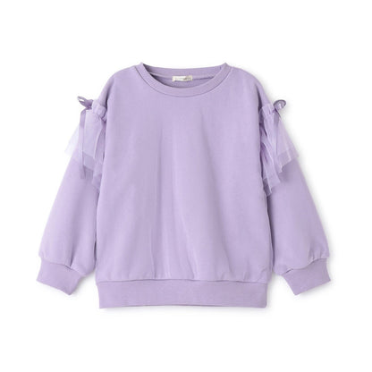 日本童裝 Ly# mine 速乾系列 柔軟薄紗衛衣 100-150cm 女童款 冬季 TOPS