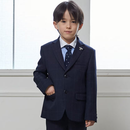 日本童裝 pe#main 禮服三件套裝 110-130cm 男童款 冬季 OUTERWEAR TOPS PANTS 面試/宴會/表演