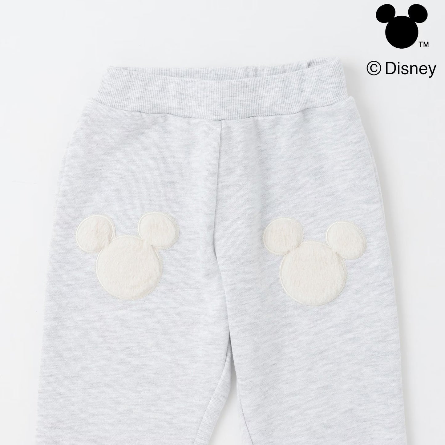 日本童裝 pe#main x Disney 毛毛圖案長褲 80-130cm 男童款 冬季 PANTS